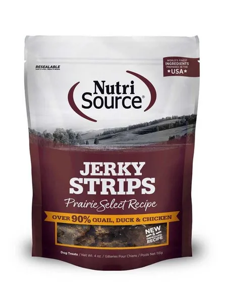 4 oz. Nutrisource Prairie Select Jerky - Treats